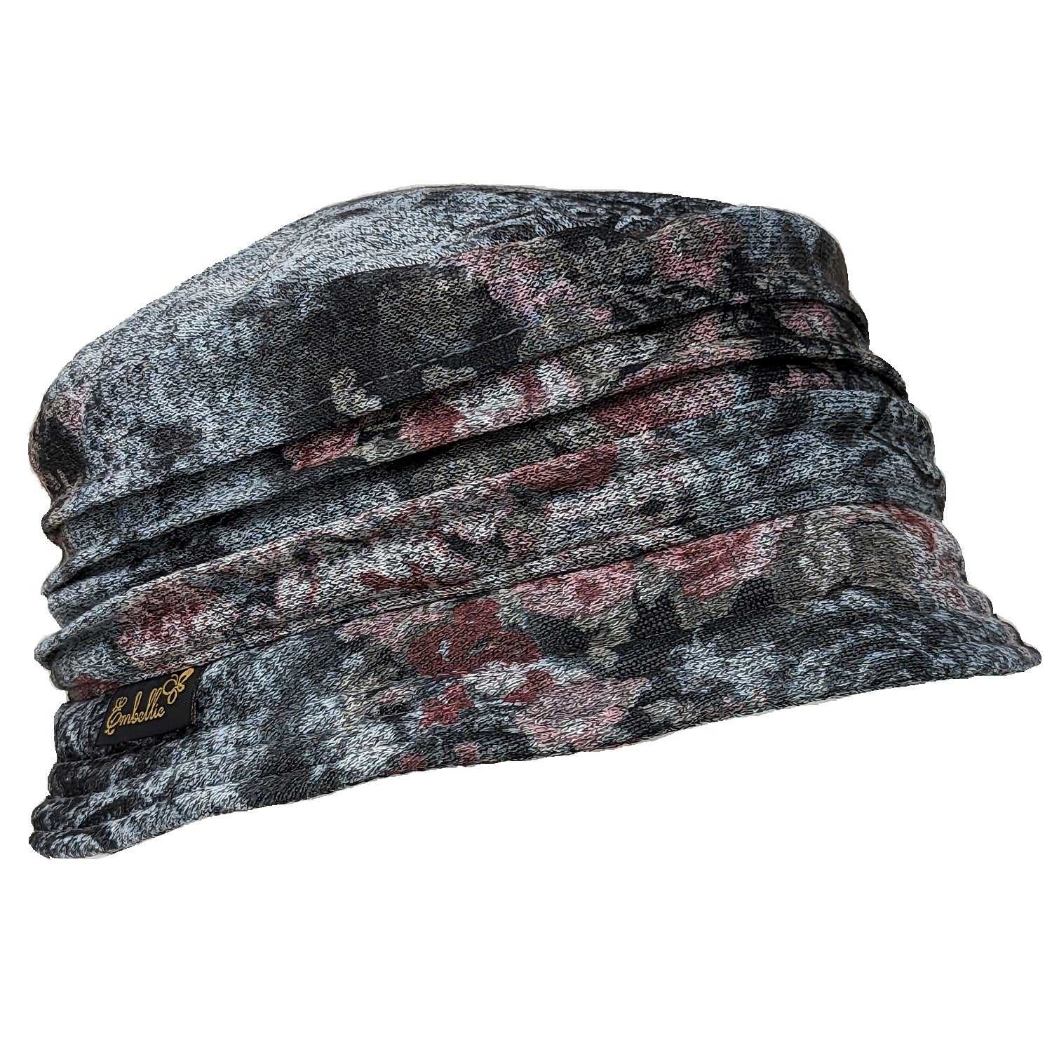 Chapeau cloche avec plis