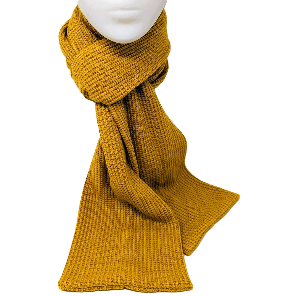 Foulard double tissu gaufré