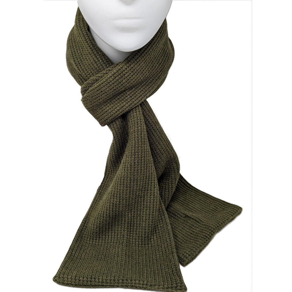 Foulard double tissu gaufré