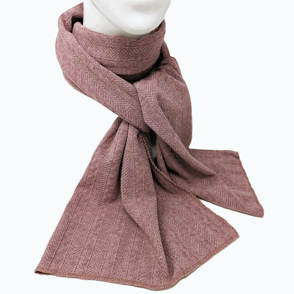 Foulard  tricot torsadé