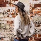 Chapeau Alice en feutre de laine australienne