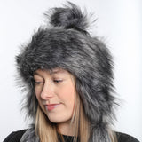 Peruvian hat made with synthetic fur band
