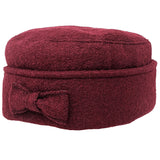 Boiled wool fascinator hat