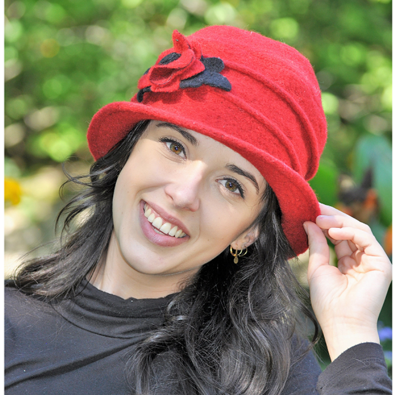 Bonnet en laine de style parisien pour femme, casquette légère