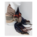 Checkered scarf scarf
