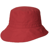 Felicia red reversible bucket hat