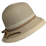 2-tone straw hat