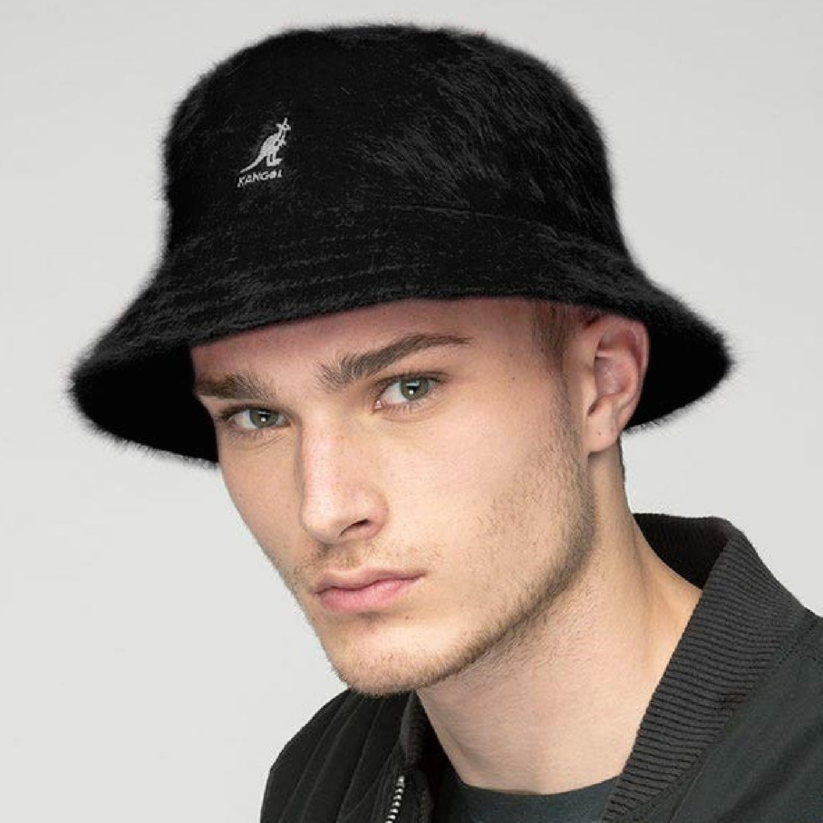 Brand New Deadstock Black Kangol Beret Hat / Kangol Flat Cap